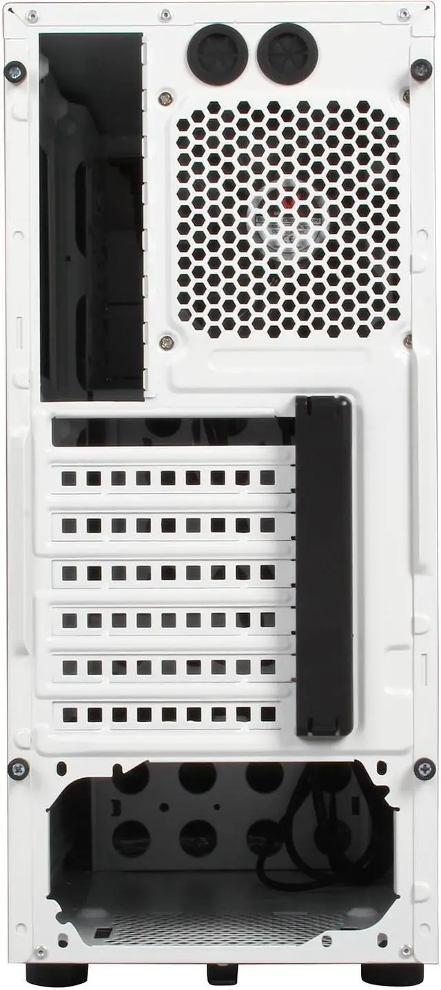 Alt view image 9 of 10 - BitFenix BFC-NEO-100-WWXKW-RP White body with white front panel Steel / Plastic ATX Mid Tower Computer Case