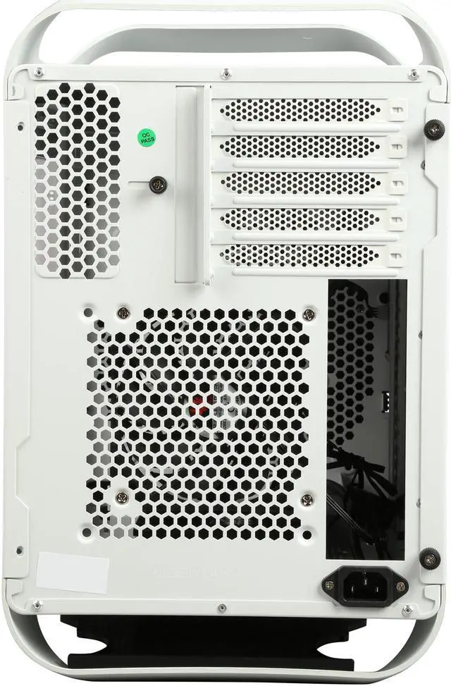 Alt view image 8 of 9 - BitFenix Prodigy M Window Side Panel Computer Case, White, BFC-PRM-300-WWWKW-RP, Micro ATX / Mini-ITX Form Factor, Compatible with ATX PSU