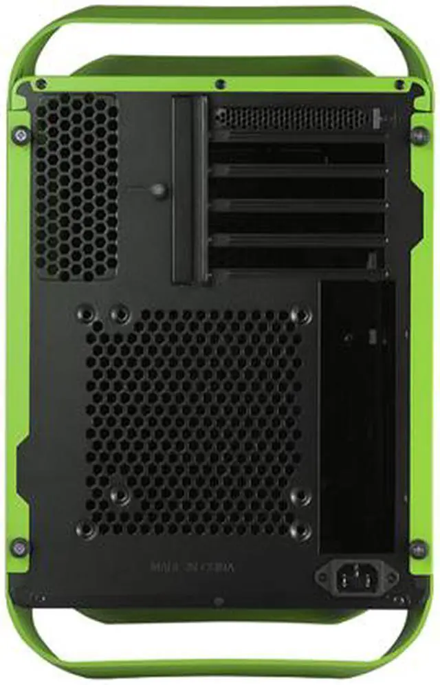 Alt view image 11 of 12 - BitFenix Prodigy M Window Side Panel Computer Case, Green, BFC-PRM-300-GGWKK-RP, Micro ATX / Mini-ITX Form Factor, Compatible with ATX PSU