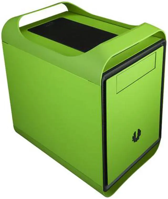 Alt view image 10 of 12 - BitFenix Prodigy M Window Side Panel Computer Case, Green, BFC-PRM-300-GGWKK-RP, Micro ATX / Mini-ITX Form Factor, Compatible with ATX PSU