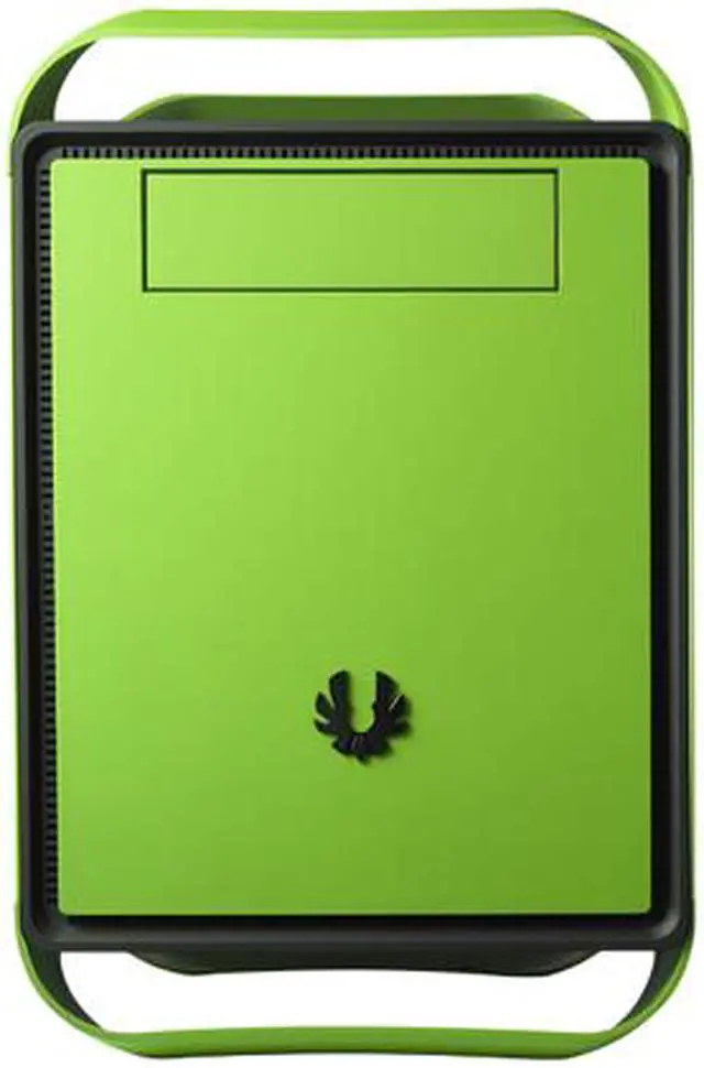 Alt view image 2 of 12 - BitFenix Prodigy M Window Side Panel Computer Case, Green, BFC-PRM-300-GGWKK-RP, Micro ATX / Mini-ITX Form Factor, Compatible with ATX PSU