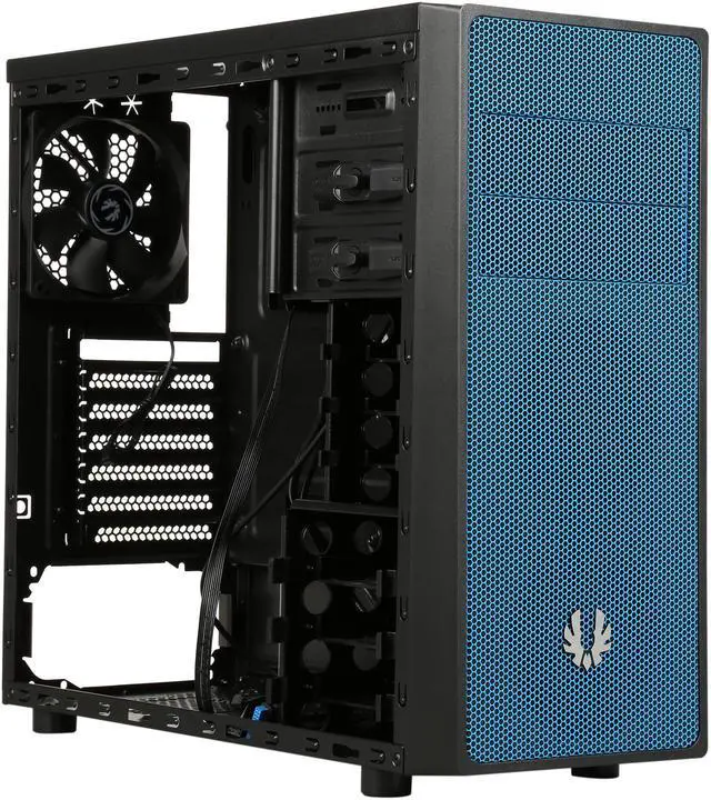 Alt view image 7 of 9 - BitFenix Neos Window Side Panel Computer Case, Black/Blue, BFC-NEO-100-KKWSB-RP, ATX/Micro ATX/Mini-ITX Form Factor, Compatible with ATX PSU