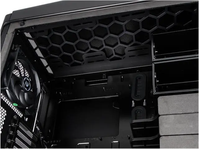 Alt view image 9 of 17 - BitFenix Shogun E-ATX Dual Tempered Glass Gaming Case with Asus Aura SYNC RGB SSD Chroma , BFC-SOG-600-KKWSK-RP