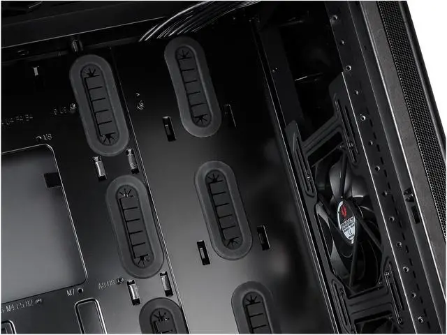 Alt view image 14 of 17 - BitFenix Shogun E-ATX Dual Tempered Glass Gaming Case with Asus Aura SYNC RGB SSD Chroma , BFC-SOG-600-KKWSK-RP