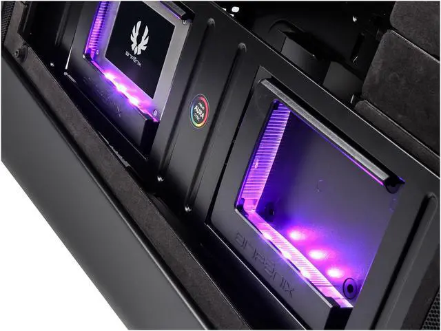 Alt view image 17 of 17 - BitFenix Shogun E-ATX Dual Tempered Glass Gaming Case with Asus Aura SYNC RGB SSD Chroma , BFC-SOG-600-KKWSK-RP