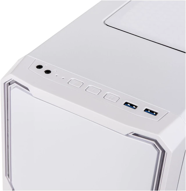 Enso Window Open Box: BitFenix Enso Case White, Tempered Glass Window Side Panel ...