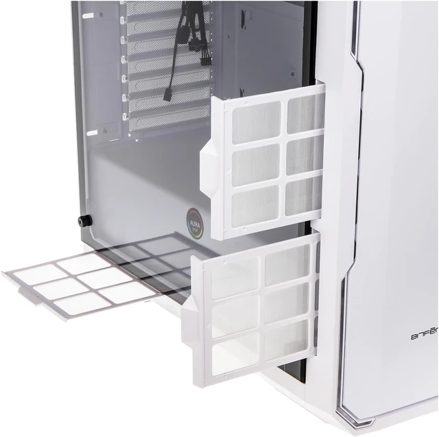 Enso Window Open Box: BitFenix Enso Case White, Tempered Glass Window Side Panel ...