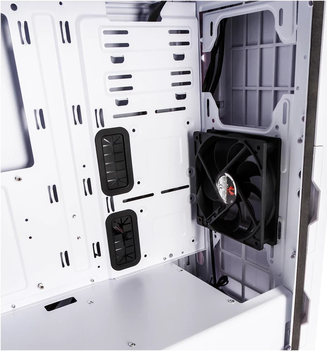 Enso Window Open Box: BitFenix Enso Case White, Tempered Glass Window Side Panel ...