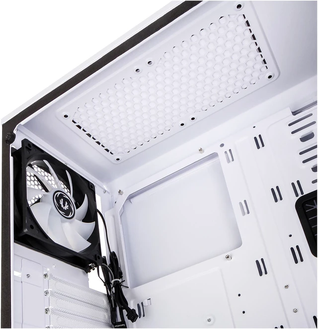 Enso Window Open Box: BitFenix Enso Case White, Tempered Glass Window Side Panel ...