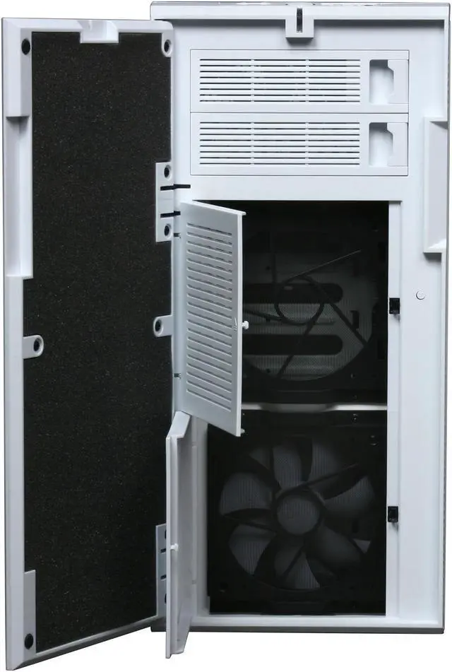 Alt view image 3 of 11 - Fractal Design Define R3 White ATX Mid Tower Silent PC Computer Case