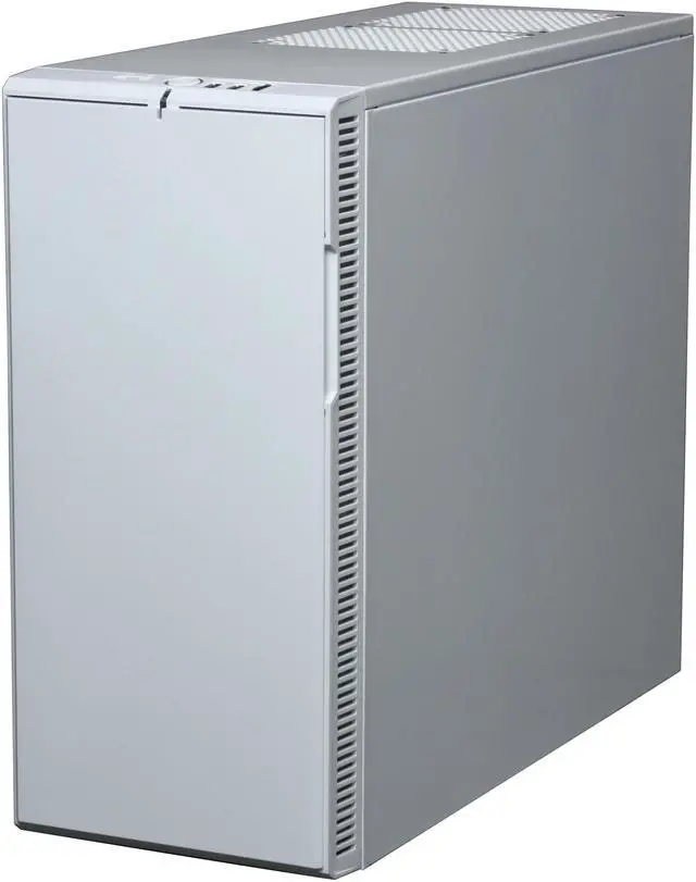 Alt view image 4 of 11 - Fractal Design Define R3 White ATX Mid Tower Silent PC Computer Case