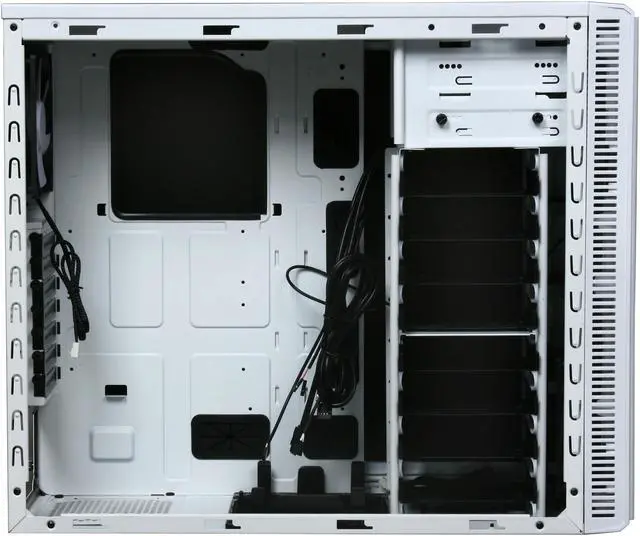 Alt view image 7 of 11 - Fractal Design Define R3 White ATX Mid Tower Silent PC Computer Case