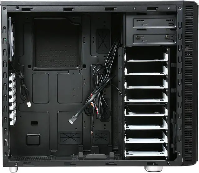 Alt view image 7 of 11 - Fractal Design Define R3 Black ATX Mid Tower Silent PC Computer Case