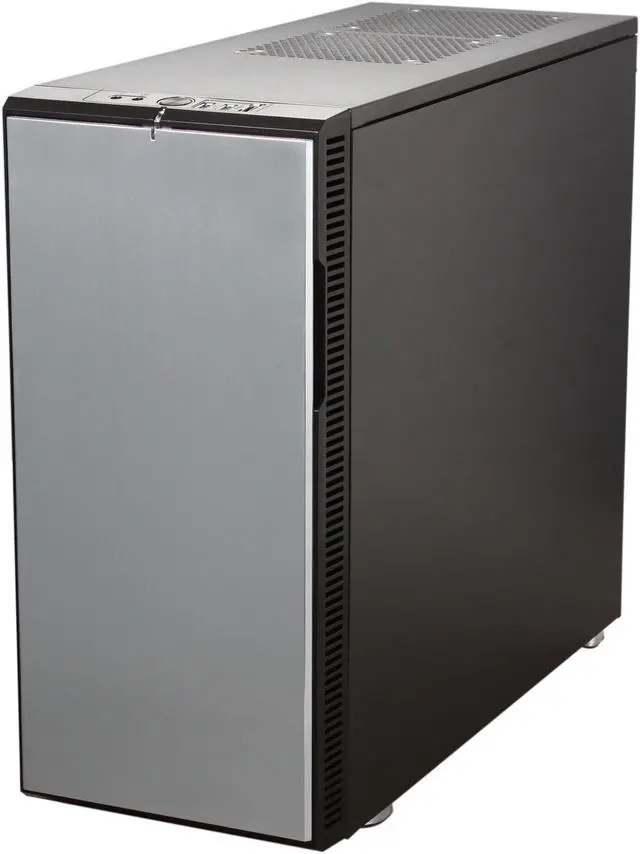 Alt view image 3 of 10 - Fractal Design Define R3 Silver Arrow ATX Mid Tower Silent PC Computer Case
