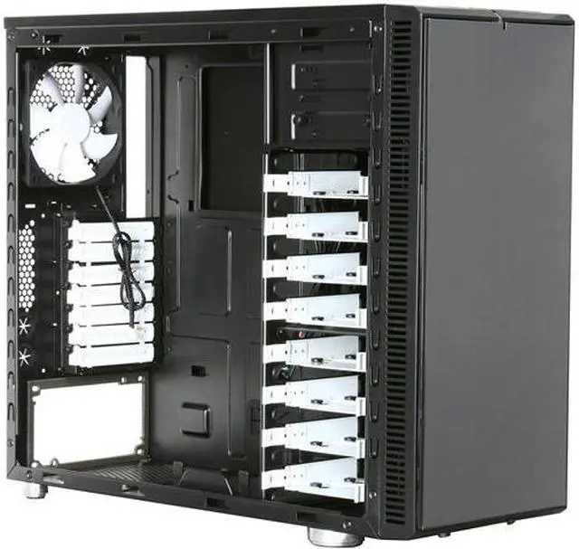 Alt view image 8 of 11 - Fractal Design Define R3 Titanium Grey ATX Mid Tower Silent PC Computer Case