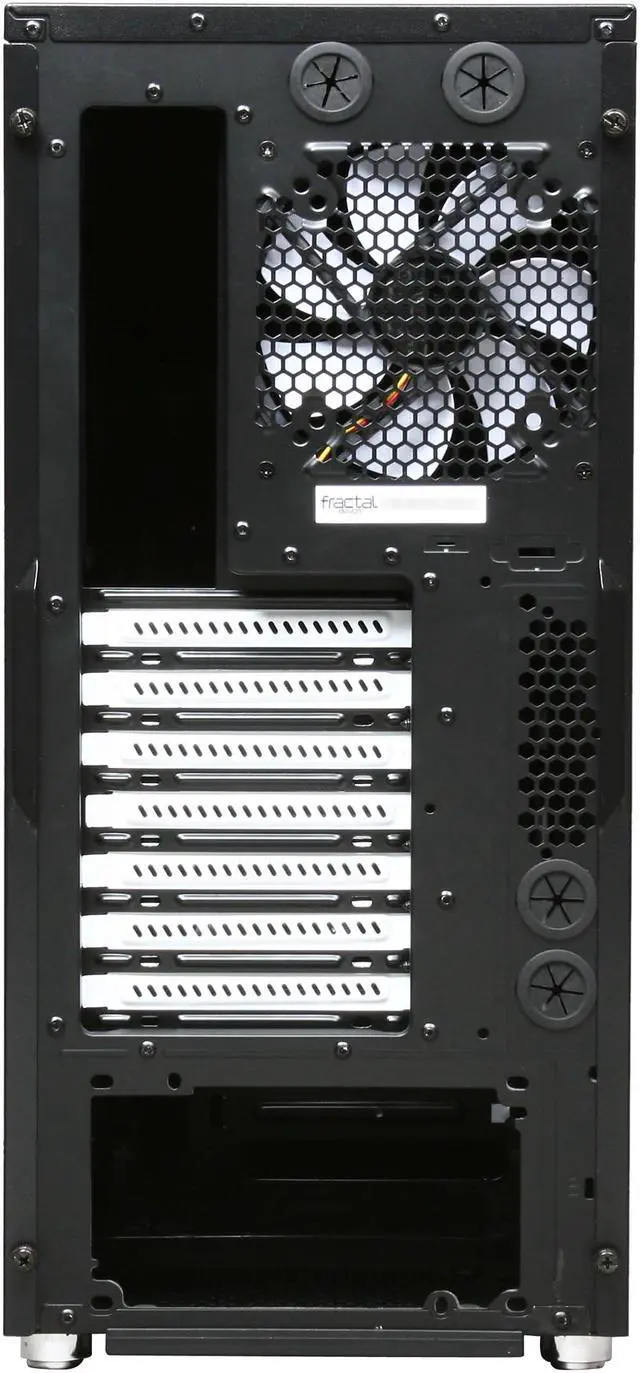 Alt view image 10 of 11 - Fractal Design Define R3 Titanium Grey ATX Mid Tower Silent PC Computer Case