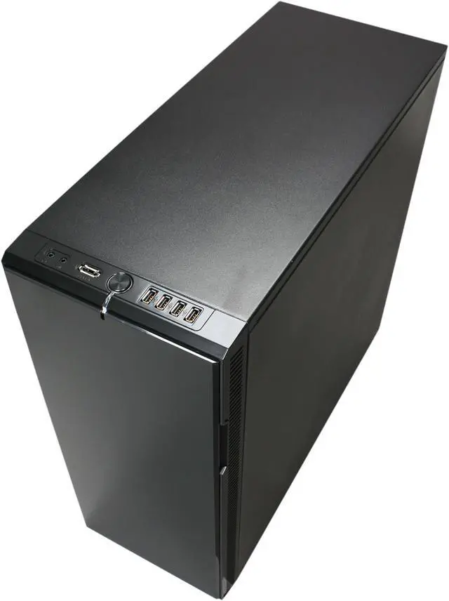 Alt view image 9 of 11 - Fractal Design Define XL Black ATX Full Tower Silent PC Computer Case