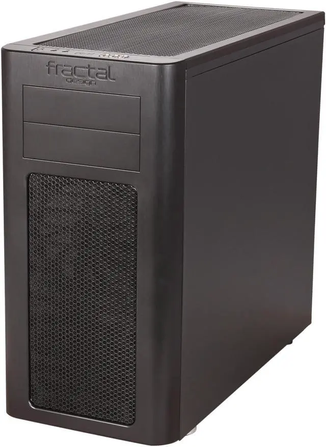 Alt view image 3 of 10 - Fractal Design Arc Midi Black High Performance PC Computer Case w/ USB 3.0 and 3 x Fractal High Performance 140mm fans