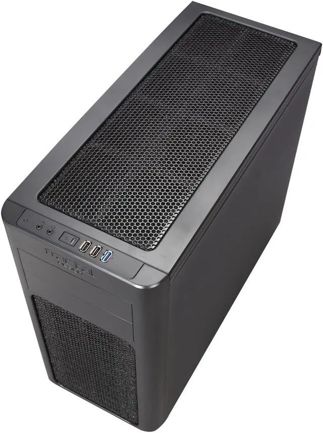 Alt view image 9 of 10 - Fractal Design Arc Mini Black High Performance PC Computer Case w/ USB 3.0 and 3 Fractal Design Silent Fans