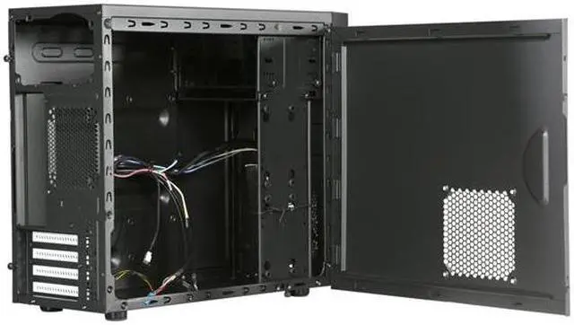 Alt view image 4 of 8 - Fractal Design Core 1000 Micro ATX Computer Case w/  1 x 120mm fan