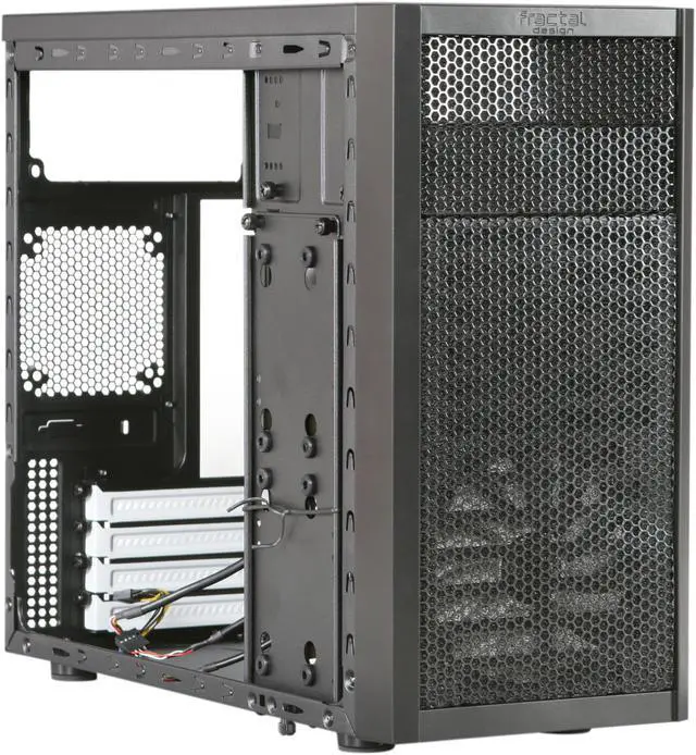 Alt view image 6 of 8 - Fractal Design Core 1000 Micro ATX Computer Case w/  1 x 120mm fan