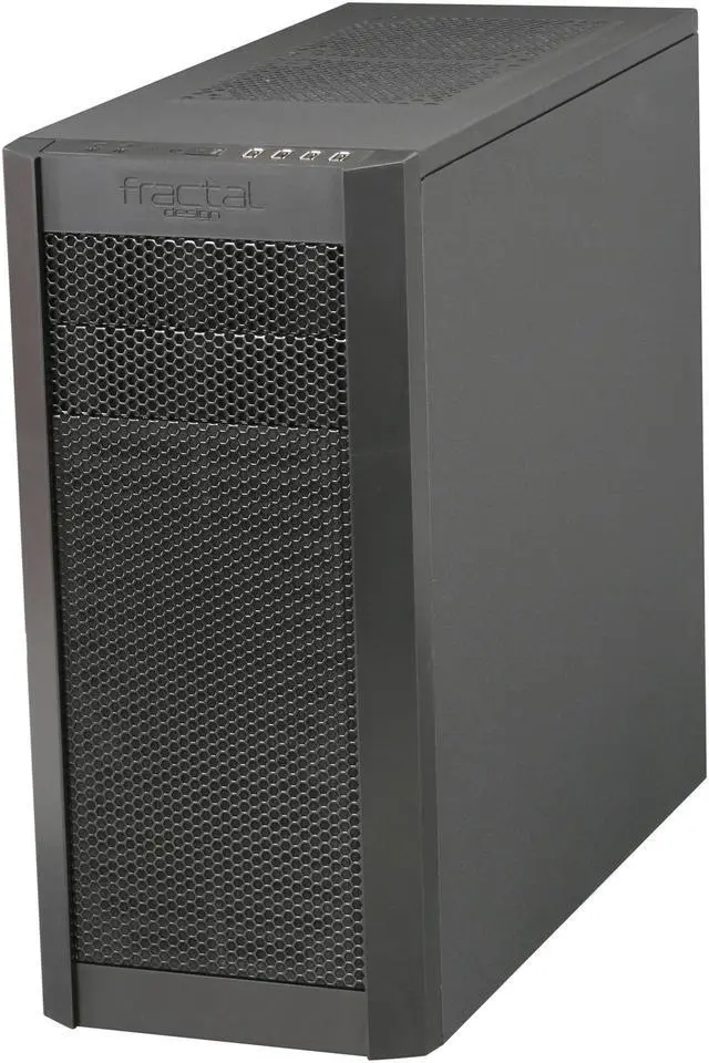 Alt view image 3 of 11 - Fractal Design Core 3000 ATX Mid Tower Computer Case w/ 3 Fans