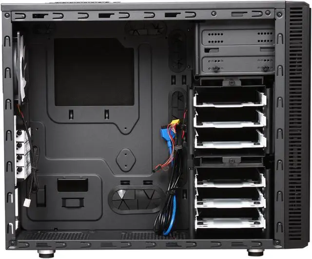 Alt view image 7 of 10 - Fractal Design Define Mini Black Silent MATX Mini Tower Computer Case