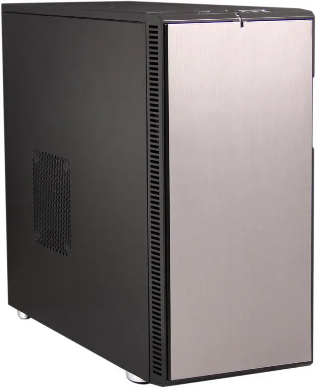 Alt view image 3 of 10 - Fractal Design Define R3 Titanium Grey w/ USB 3.0 ATX Mid Tower Silent PC Computer Case