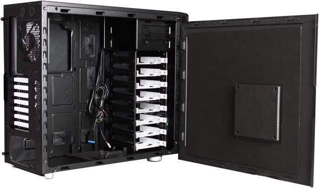 Alt view image 7 of 10 - Fractal Design Define R3 Titanium Grey w/ USB 3.0 ATX Mid Tower Silent PC Computer Case