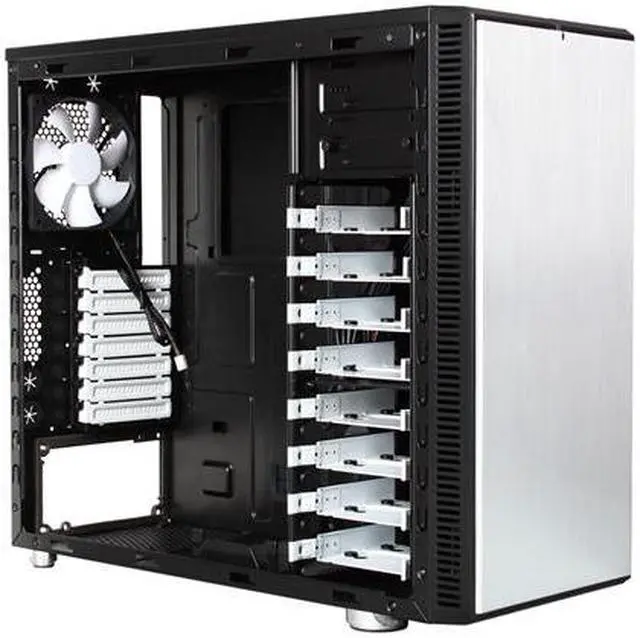 Alt view image 7 of 9 - Fractal Design Define R3 Silver Arrow w/ USB 3.0 ATX Mid Tower Silent PC Computer Case