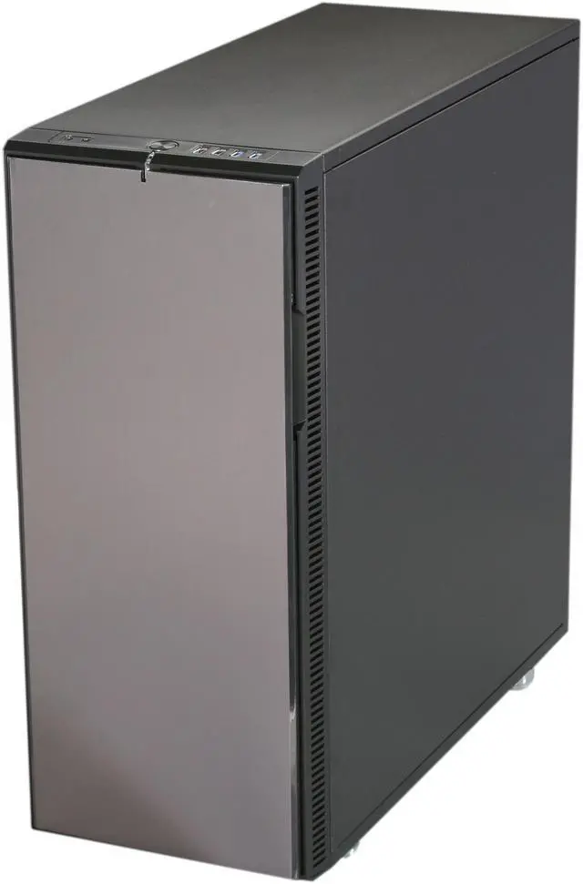 Alt view image 3 of 10 - Fractal Design Define XL Titanium Grey w/ USB 3.0 ATX Full Tower Silent PC Computer Case