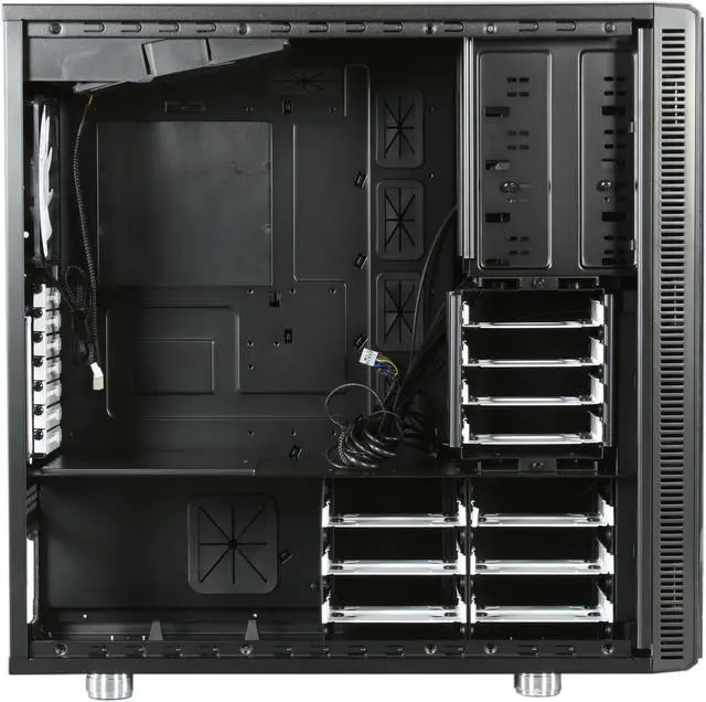 Alt view image 6 of 10 - Fractal Design Define XL Titanium Grey w/ USB 3.0 ATX Full Tower Silent PC Computer Case