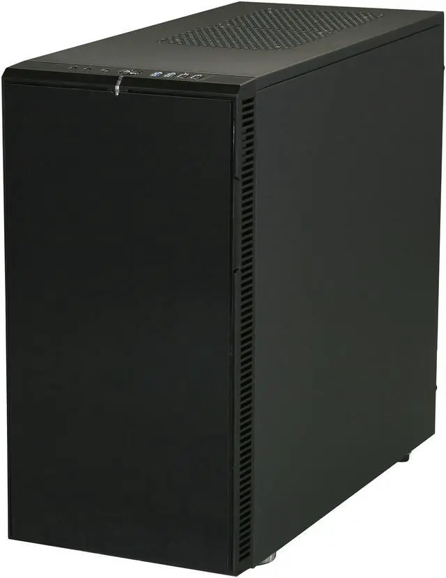 Alt view image 3 of 10 - Fractal Design Define R4 Black Silent ATX Midtower Computer Case