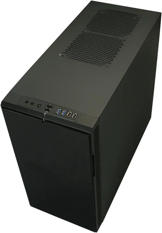Alt view image 8 of 10 - Fractal Design Define R4 Black Silent ATX Midtower Computer Case