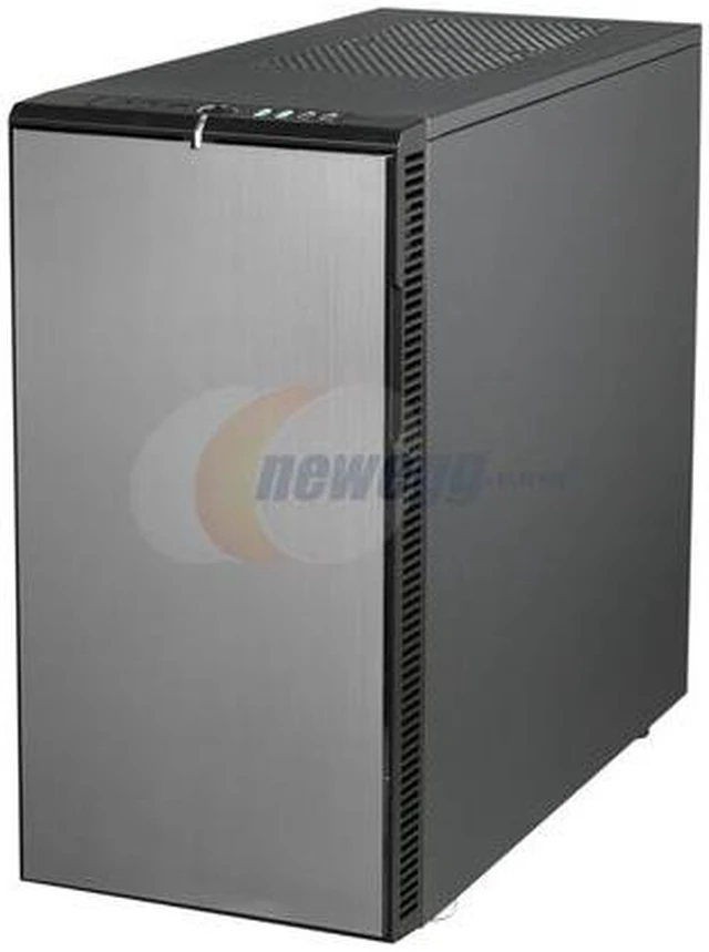 Alt view image 3 of 10 - Fractal Design Define R4 with Window Titanium Grey Silent ATX Mid Tower Case
