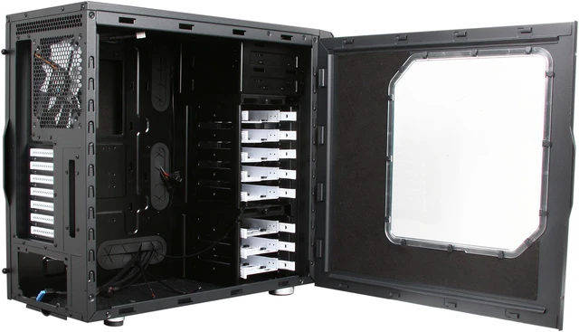 Alt view image 5 of 10 - Fractal Design Define R4 with Window Titanium Grey Silent ATX Mid Tower Case