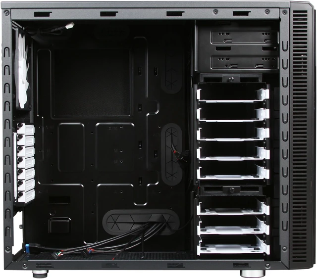 Alt view image 6 of 10 - Fractal Design Define R4 with Window Titanium Grey Silent ATX Mid Tower Case