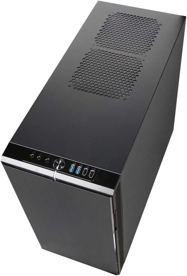 Alt view image 8 of 10 - Fractal Design Define R4 with Window Titanium Grey Silent ATX Mid Tower Case