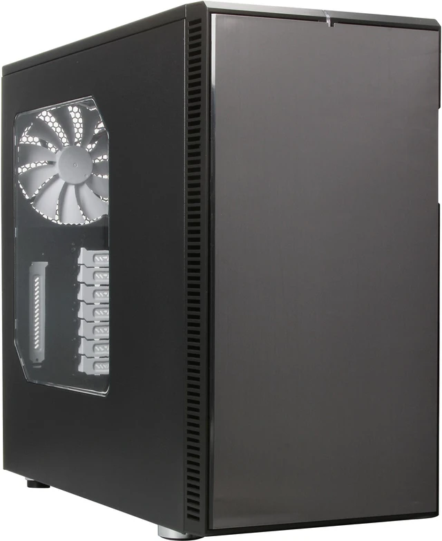Main image of Fractal Design Define R4 with Window Titanium Grey Silent ATX Mid Tower Case
