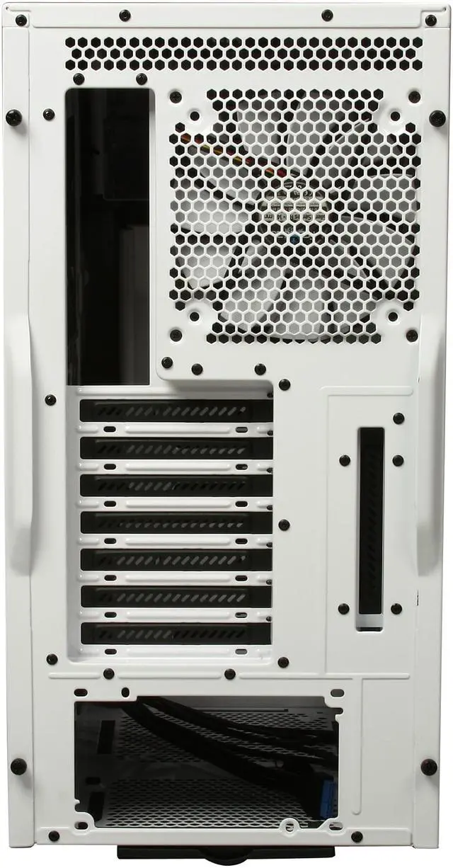 Alt view image 9 of 10 - Fractal Design Define R4 with Window Arctic White Silent ATX Mid Tower Case