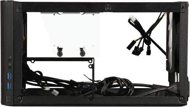 Alt view image 8 of 12 - Fractal Design Node 304 Black Aluminum/Steel Mini-ITX Small Form Factor Computer Case
