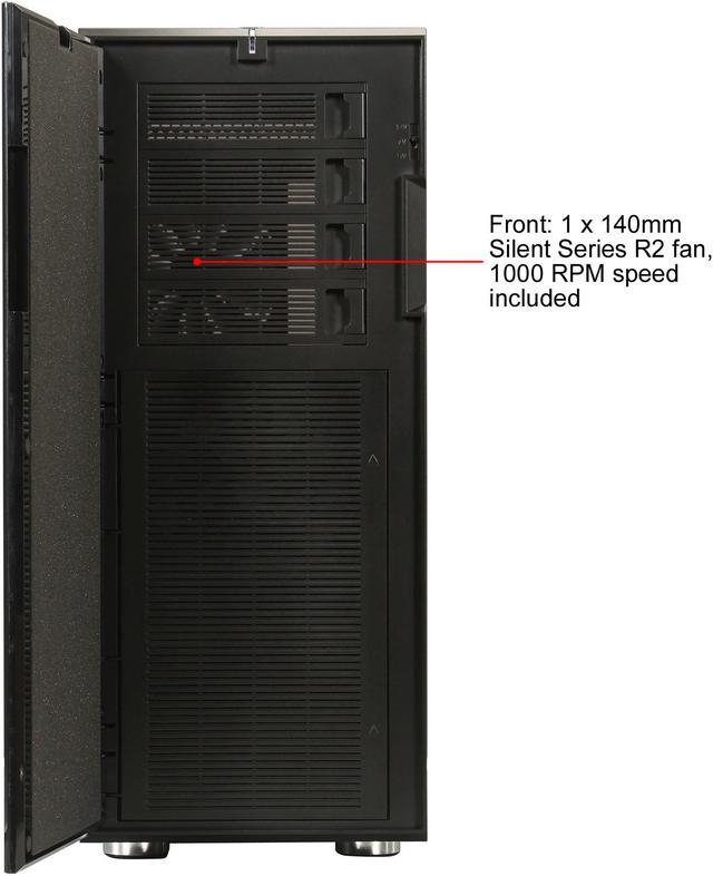 Alt view image 3 of 16 - Fractal Design Define XL R2 Titanium Silent EATX Full Tower Computer Case