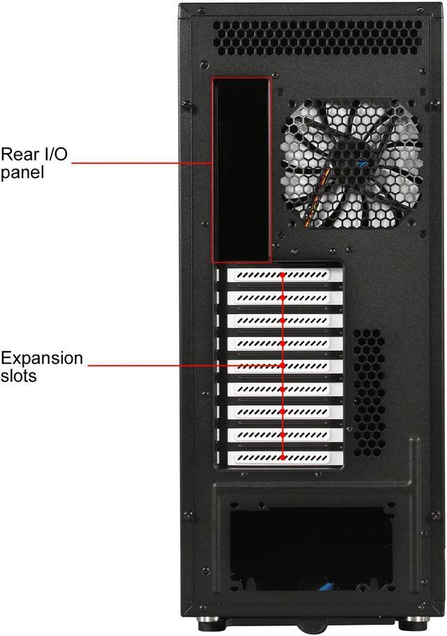 Alt view image 7 of 16 - Fractal Design Define XL R2 Titanium Silent EATX Full Tower Computer Case