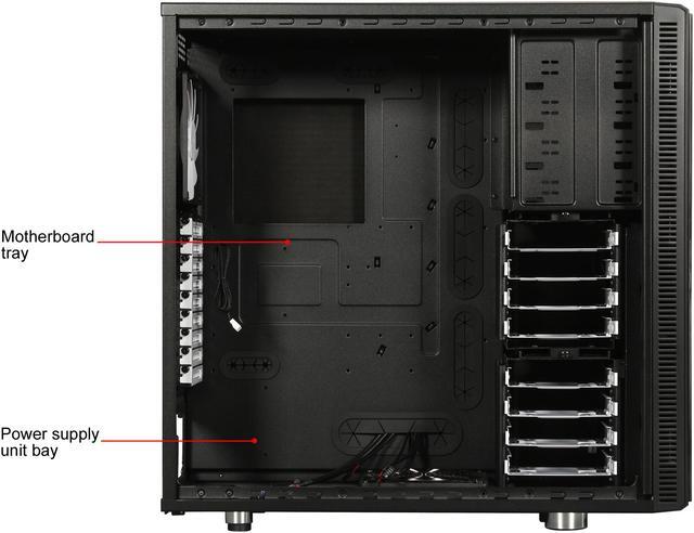 Alt view image 10 of 16 - Fractal Design Define XL R2 Titanium Silent EATX Full Tower Computer Case