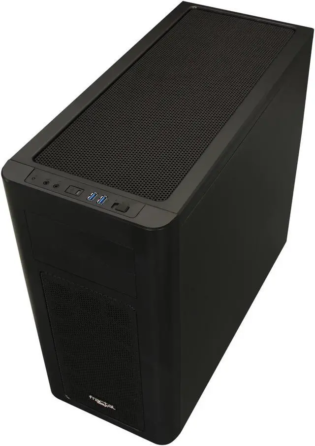 Alt view image 8 of 10 - Fractal Design Arc Midi R2 Black Window High-Airflow ATX Midtower Computer Case