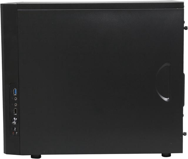 Alt view image 6 of 13 - Fractal Design Core 1000 Black Micro ATX Mini Tower Computer Case