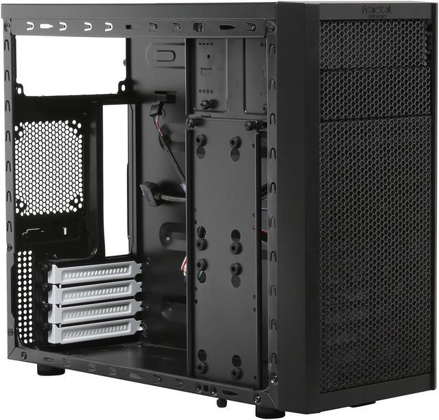 Alt view image 11 of 13 - Fractal Design Core 1000 Black Micro ATX Mini Tower Computer Case