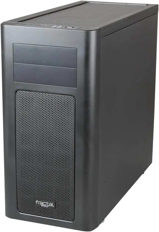 Alt view image 3 of 10 - Fractal Design Arc Midi R2 Black Steel ATX Mid Tower Computer Case