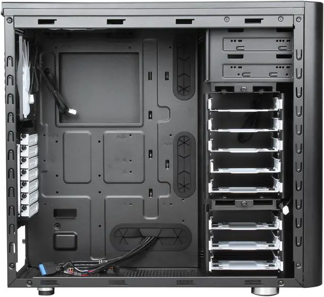 Alt view image 6 of 10 - Fractal Design Arc Midi R2 Black Steel ATX Mid Tower Computer Case