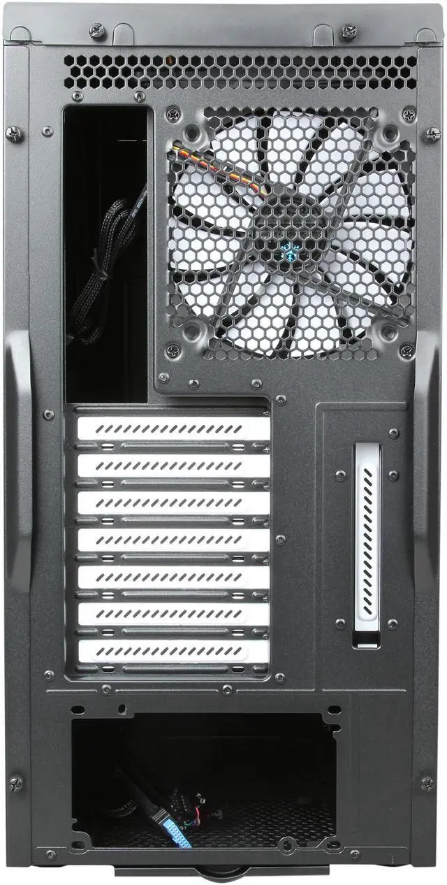 Alt view image 9 of 10 - Fractal Design Arc Midi R2 Black Steel ATX Mid Tower Computer Case